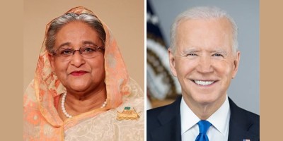শেখ হাসিনাকে বাইডেনের চিঠি
